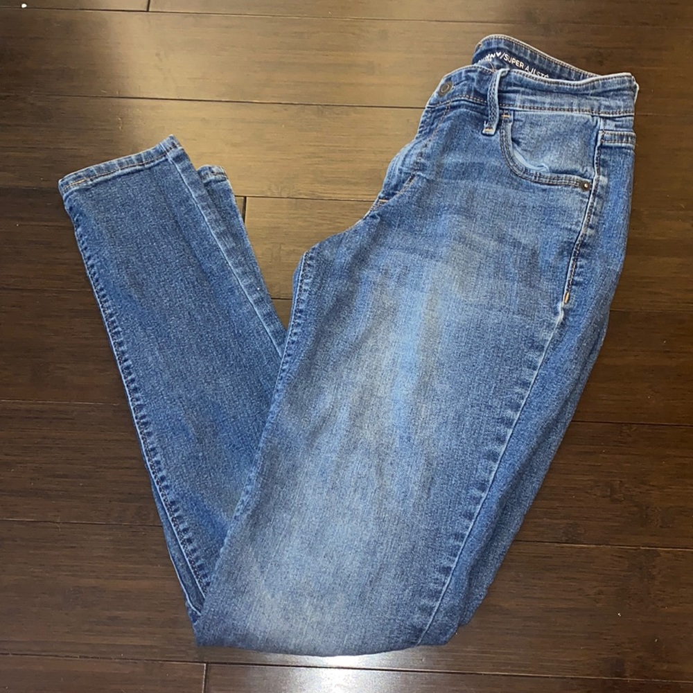 Old navy super skinny mid rise jeans